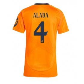 Real Madrid David Alaba #4 Borte skjorte til dame 2024-25 Kortermet